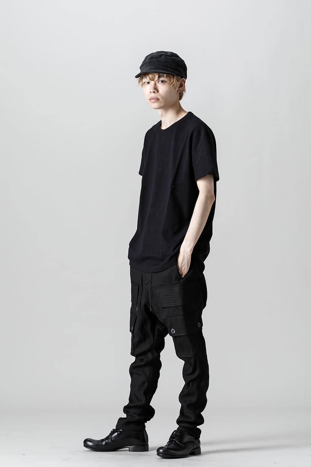 Rag top Silk jersey Black