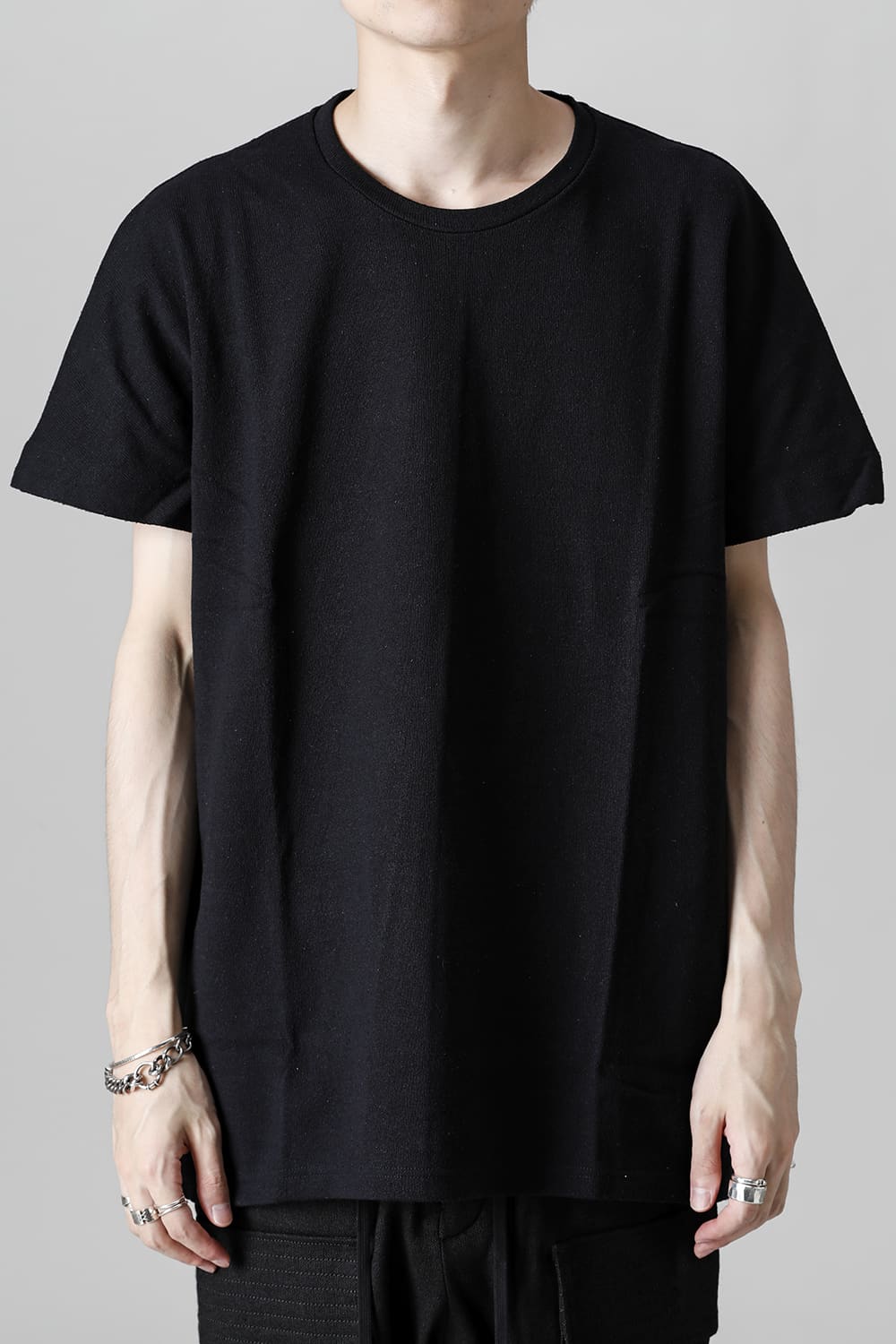 Rag top Silk jersey Black
