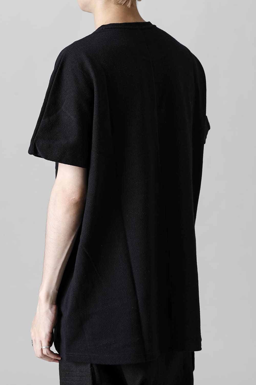 Rag top Silk jersey Black