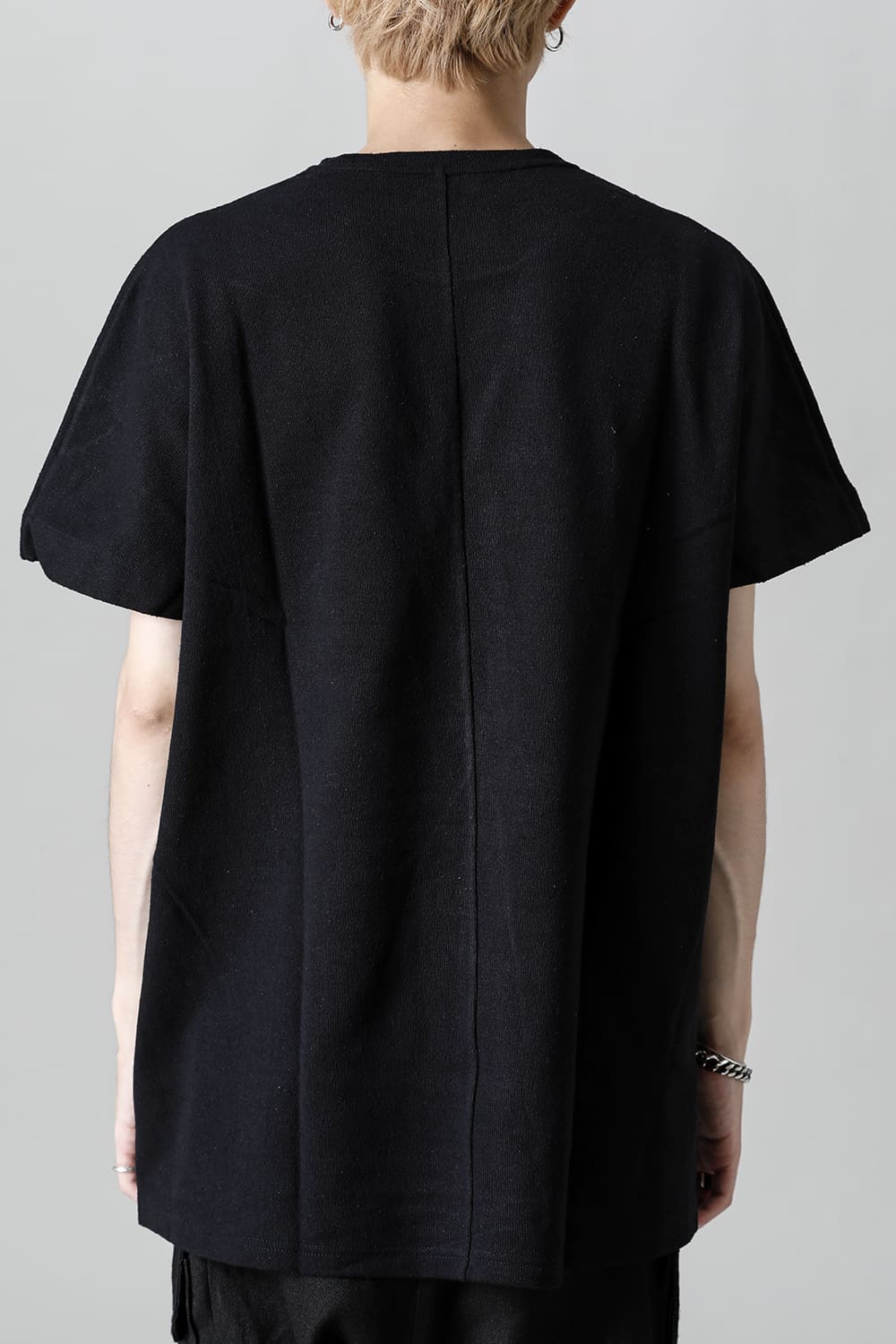 Rag top Silk jersey Black