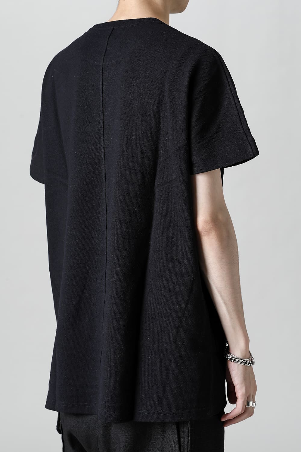 Rag top Silk jersey Black