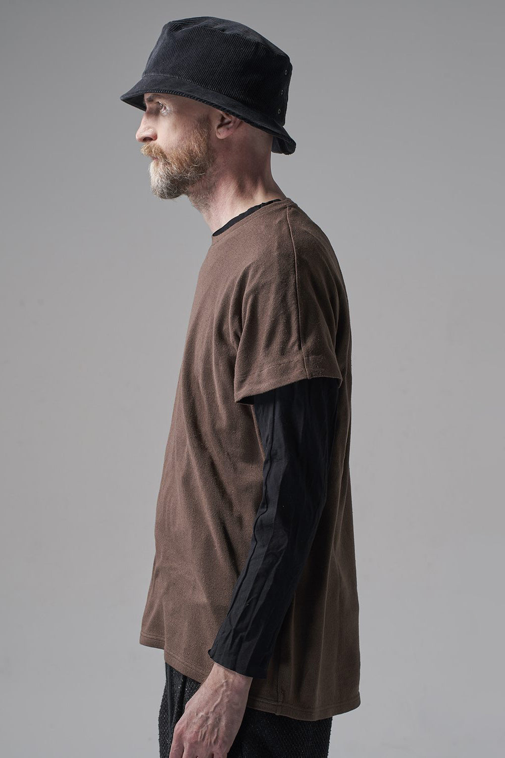 Rag top Silk jersey Chestnut