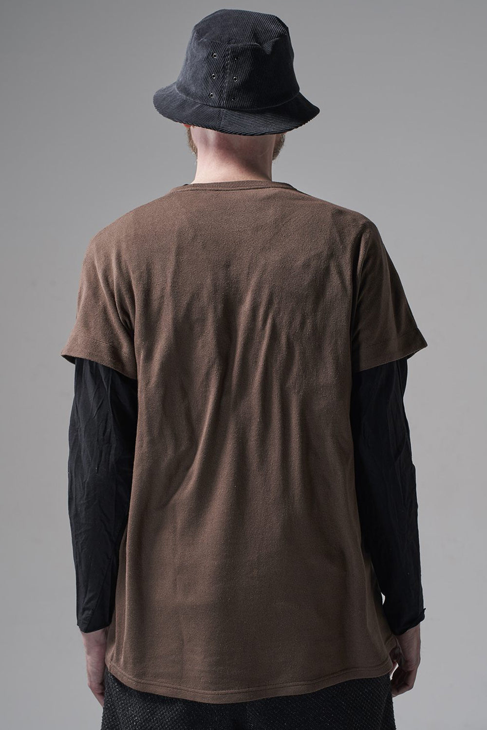 Rag top Silk jersey Chestnut