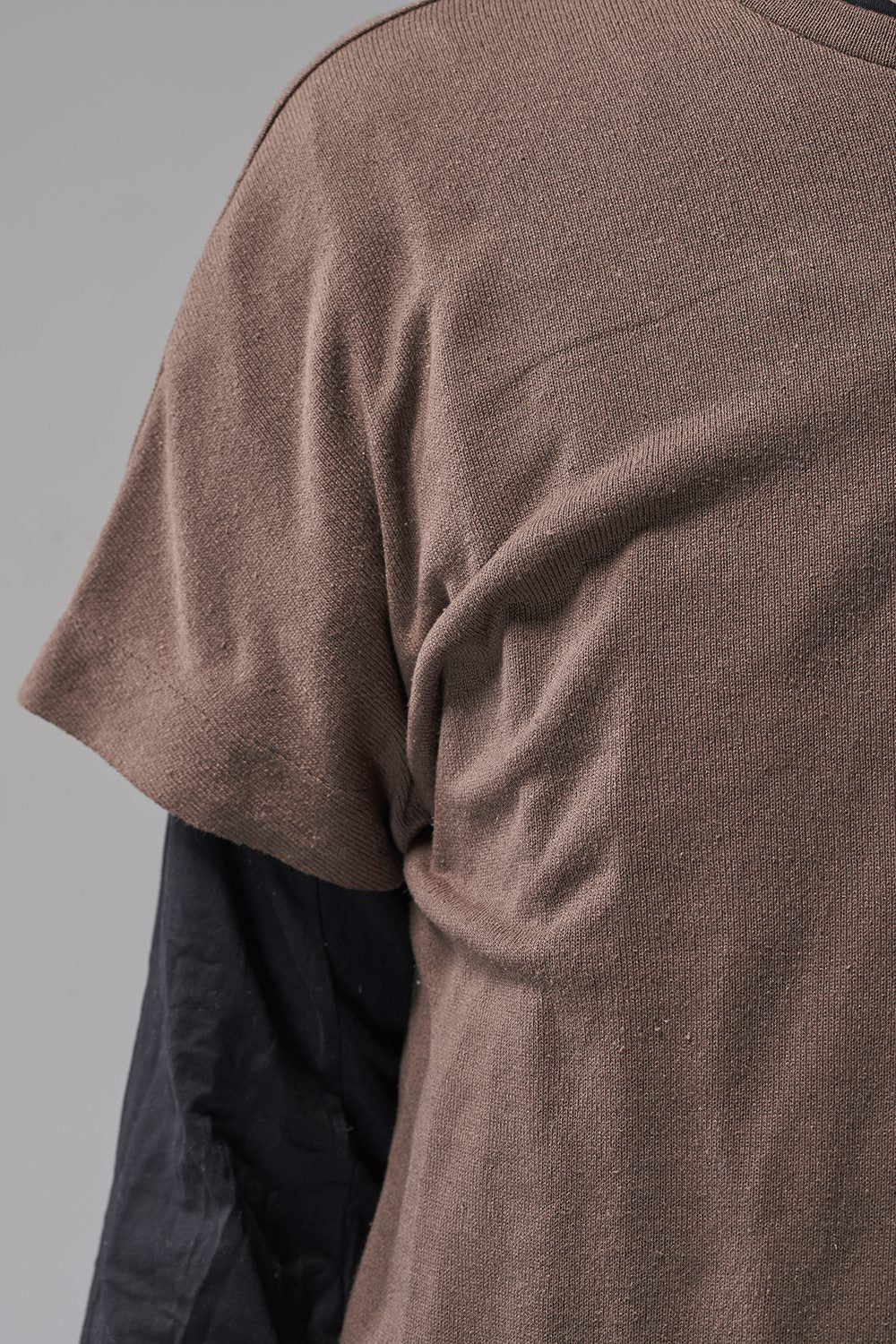 Rag top Silk jersey Chestnut