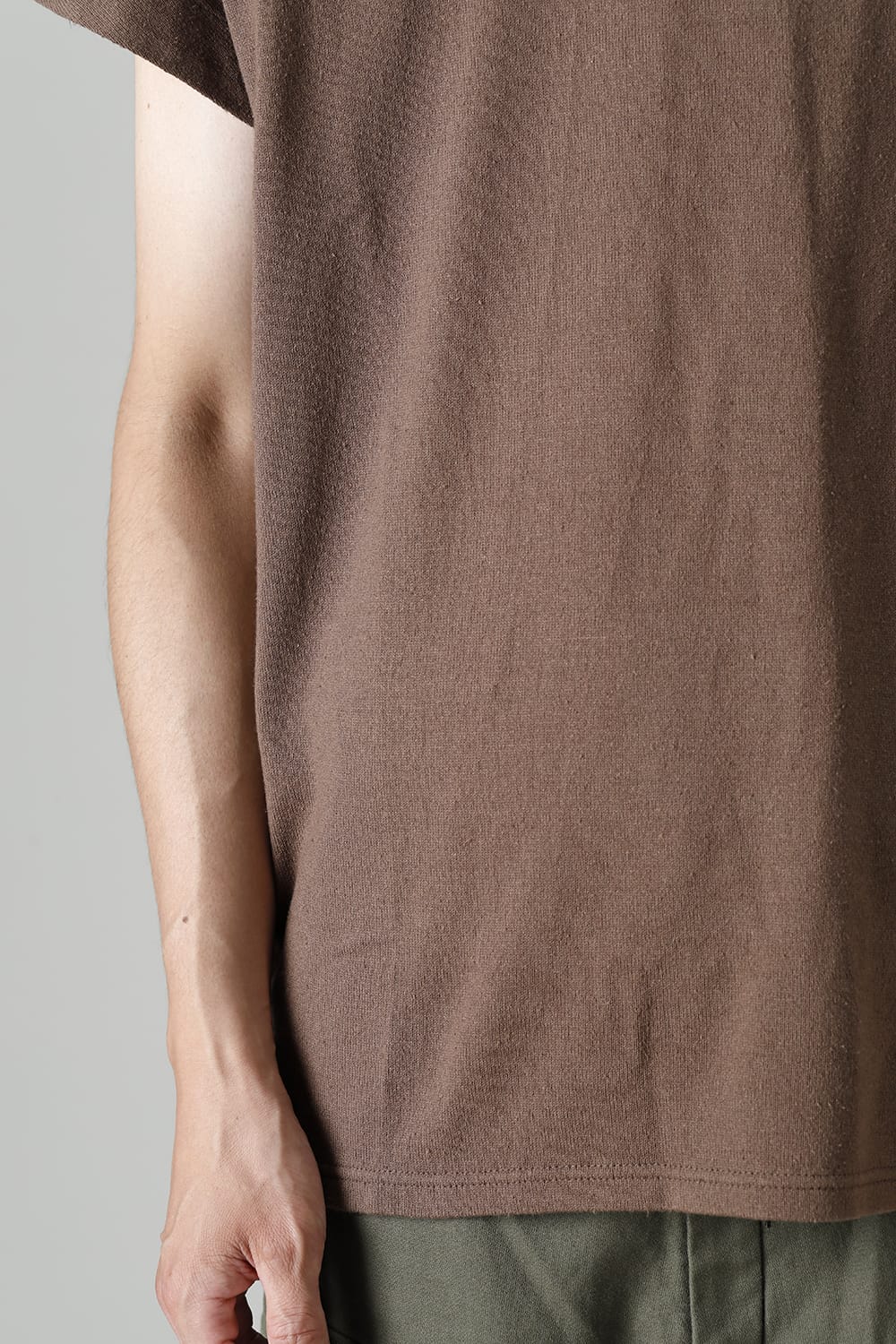 Rag top Silk jersey Chestnut