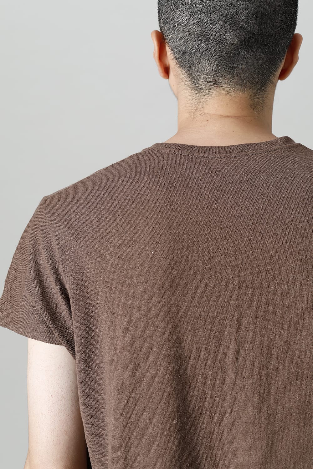 Rag top Silk jersey Chestnut