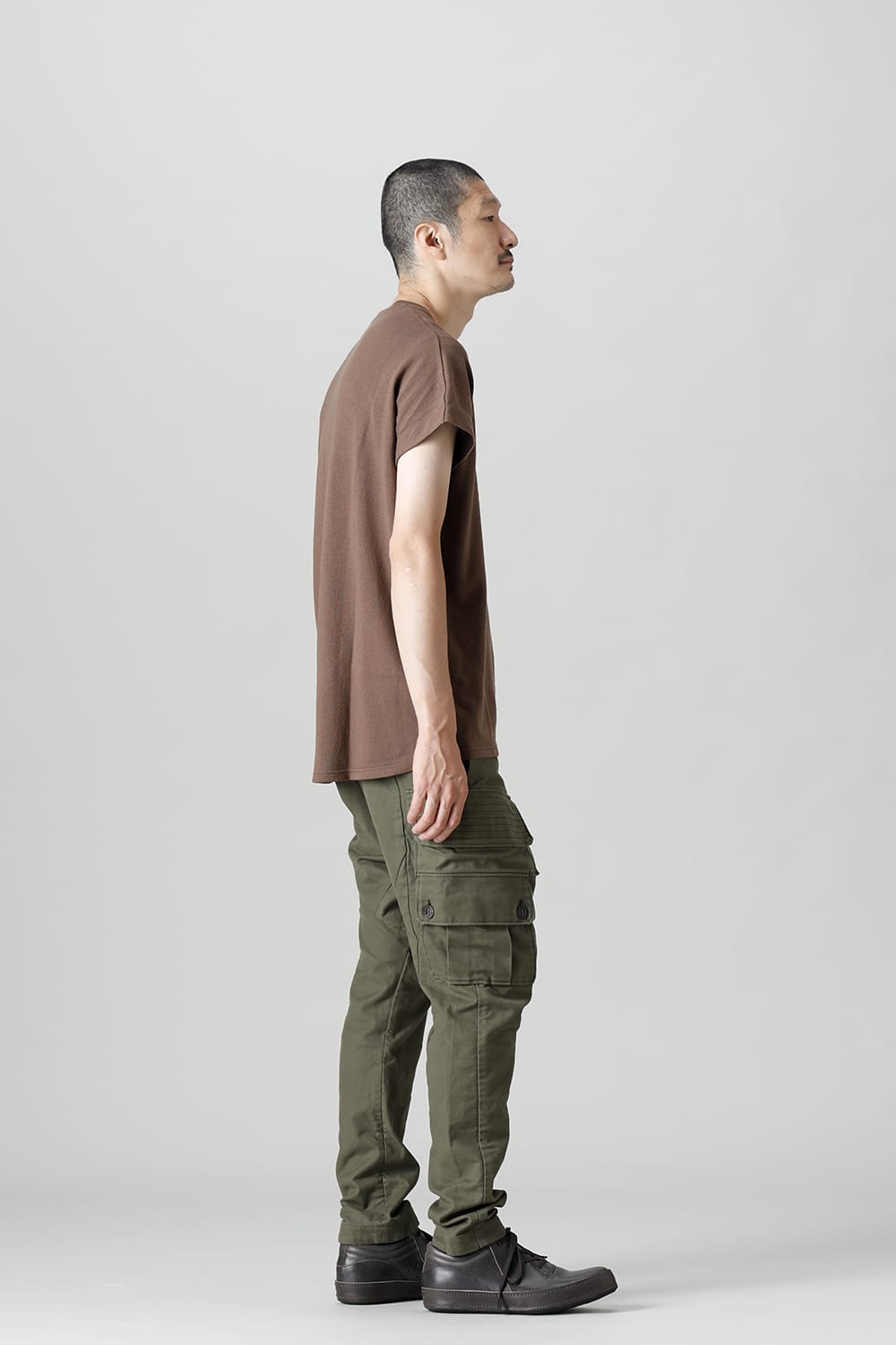 Rag top Silk jersey Chestnut