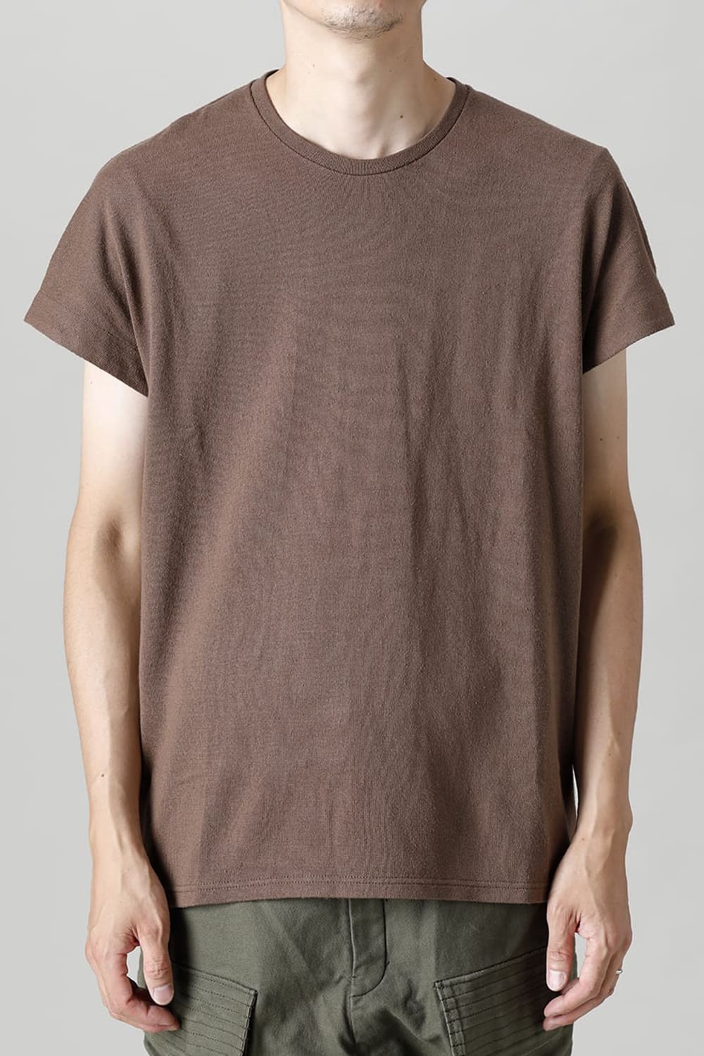 Rag top Silk jersey Chestnut