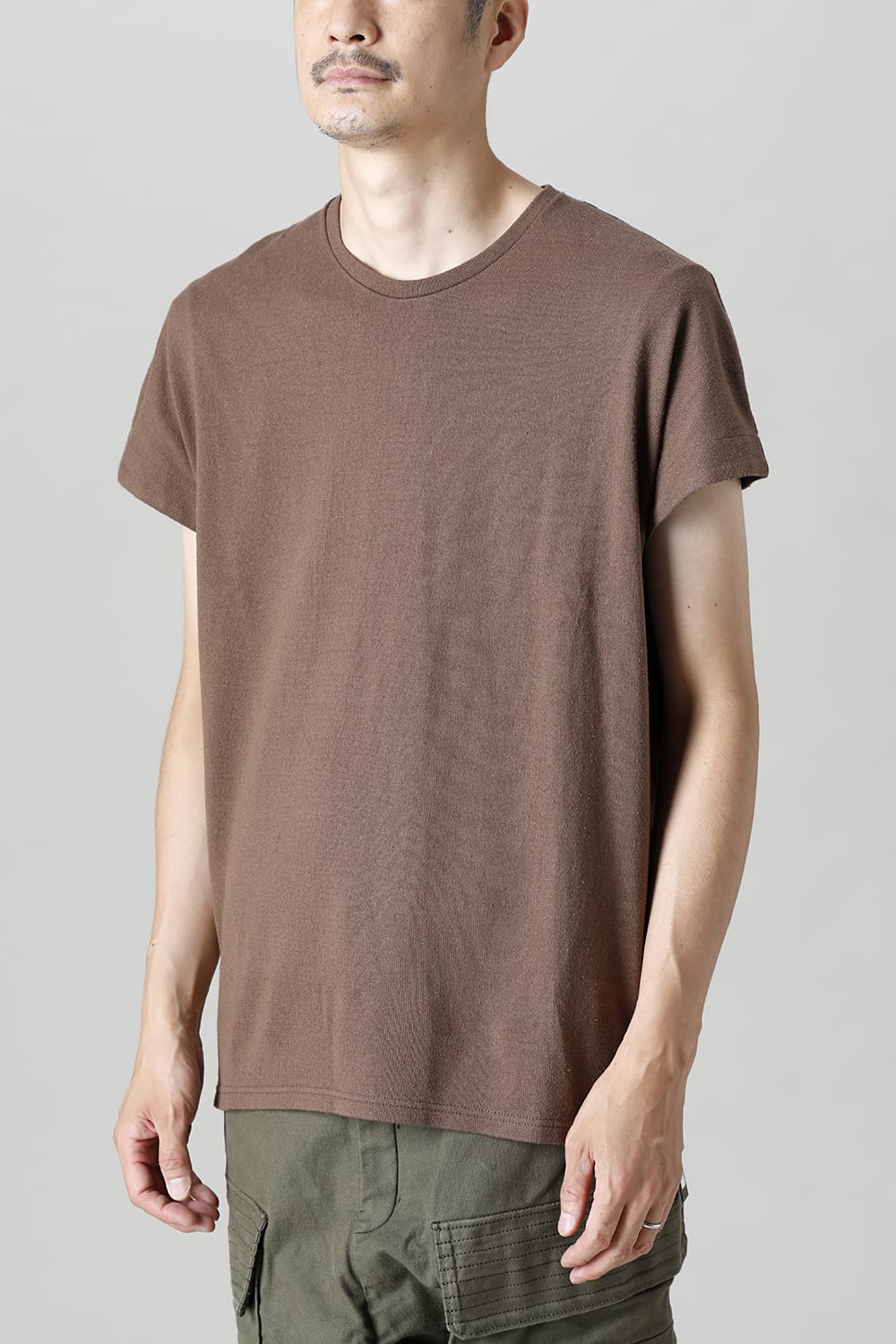 Rag top Silk jersey Chestnut