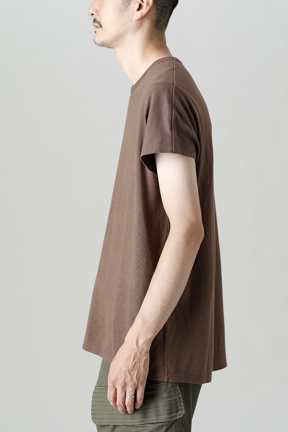 Rag top Silk jersey Chestnut