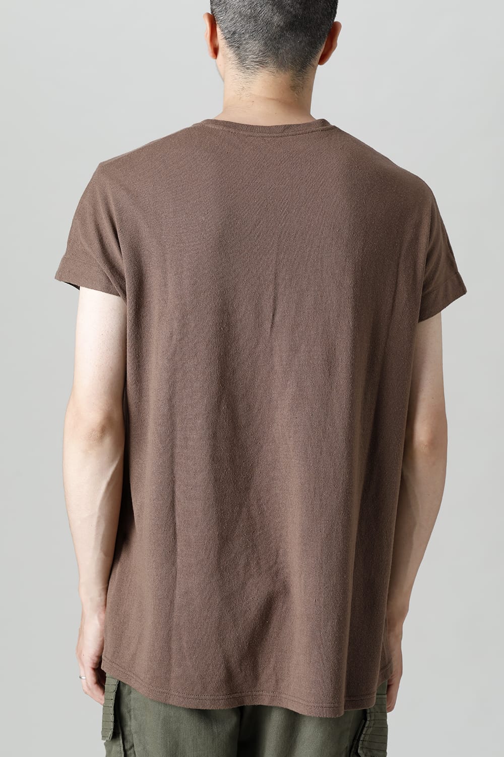 Rag top Silk jersey Chestnut