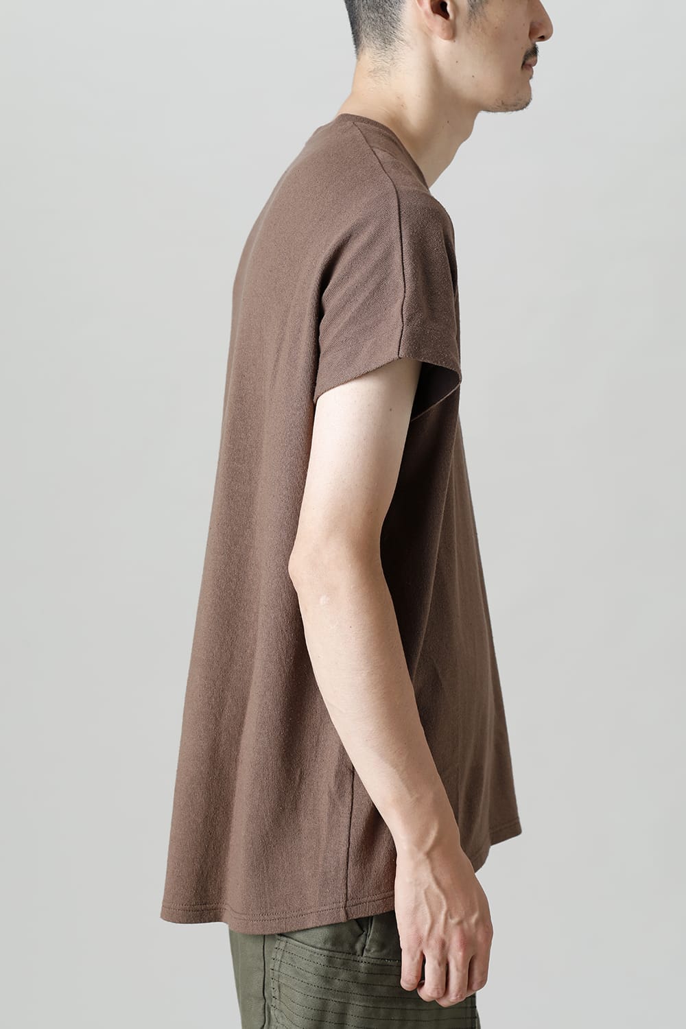 Rag top Silk jersey Chestnut