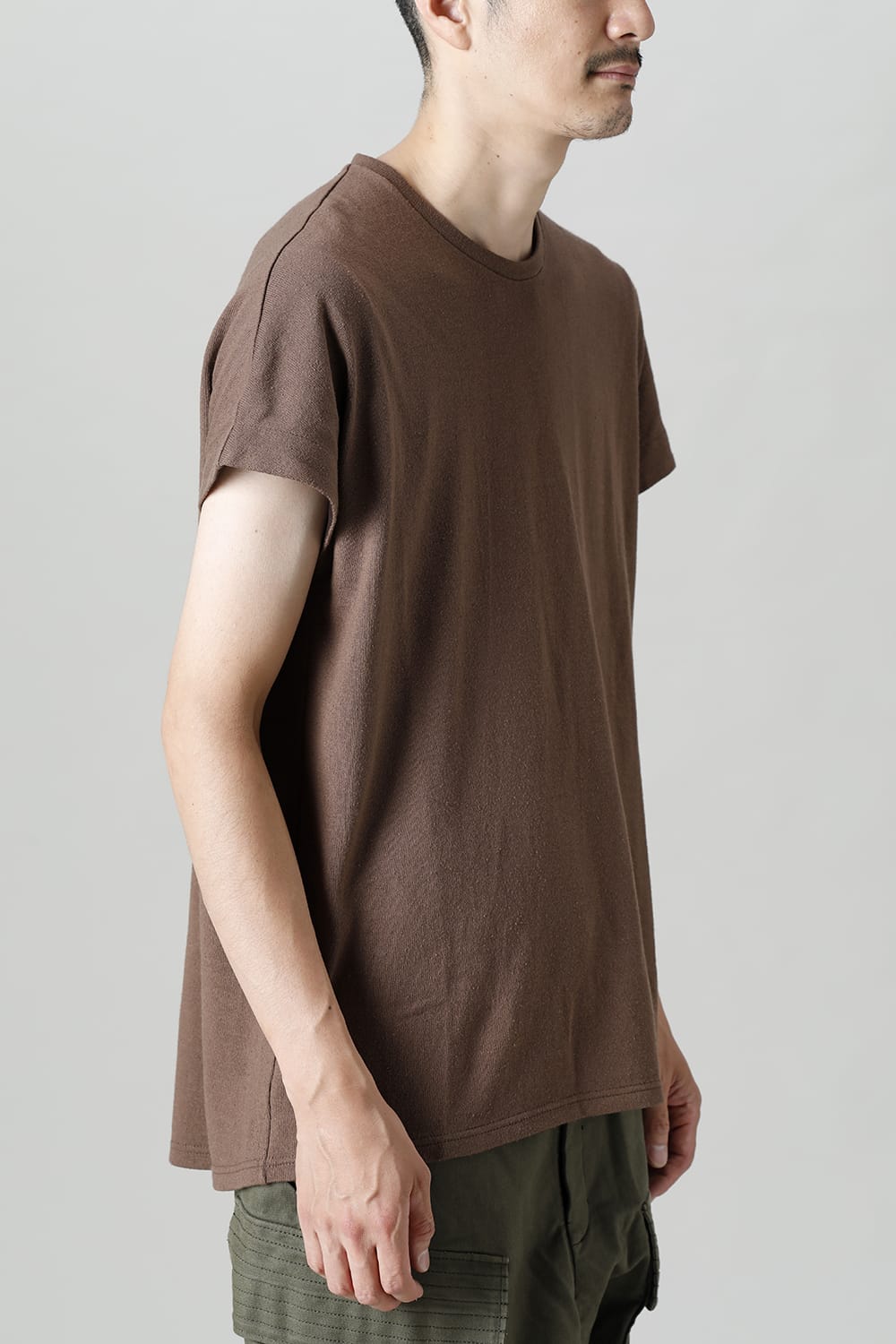 Rag top Silk jersey Chestnut