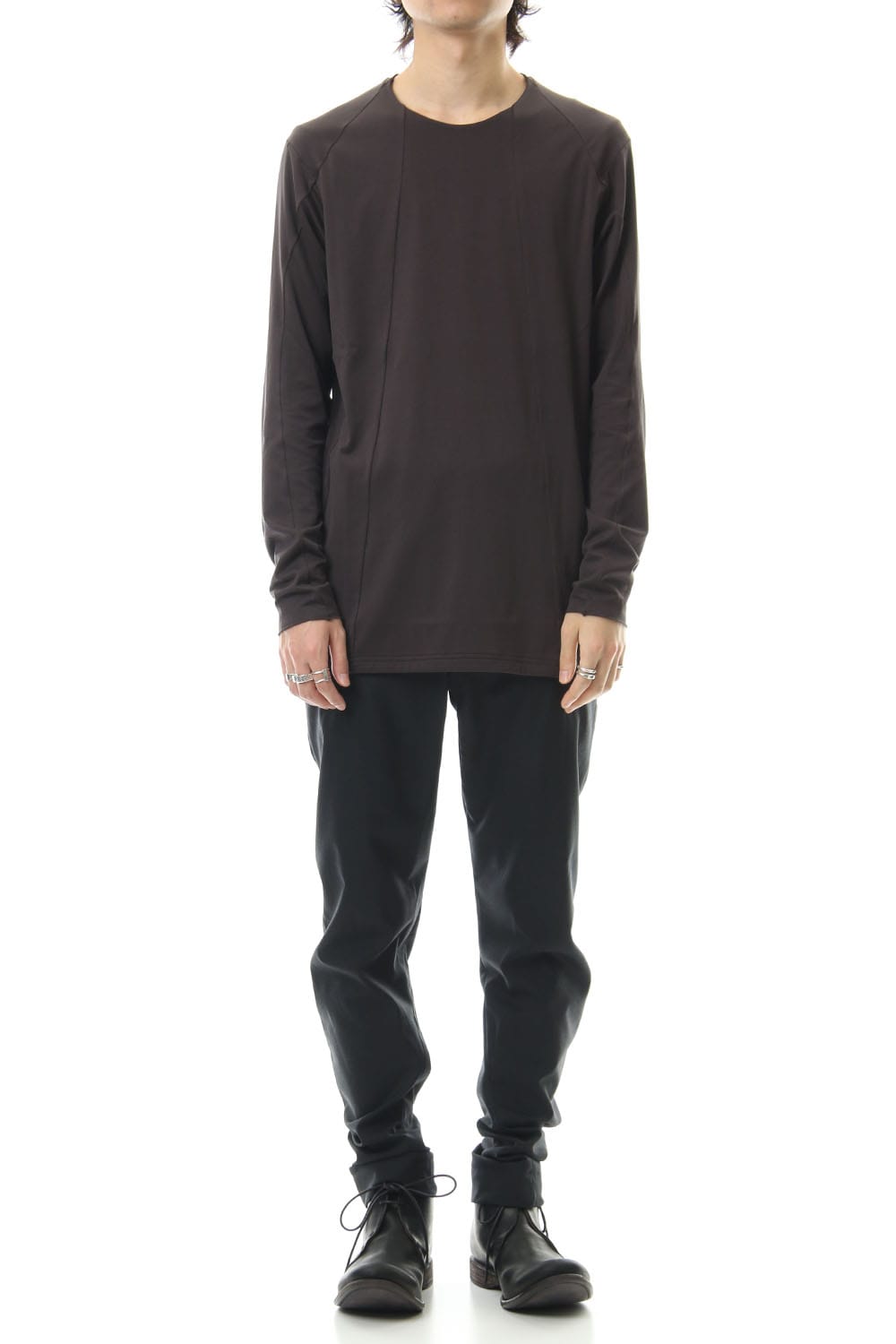 Long sleeve 80/2 cotton jersey