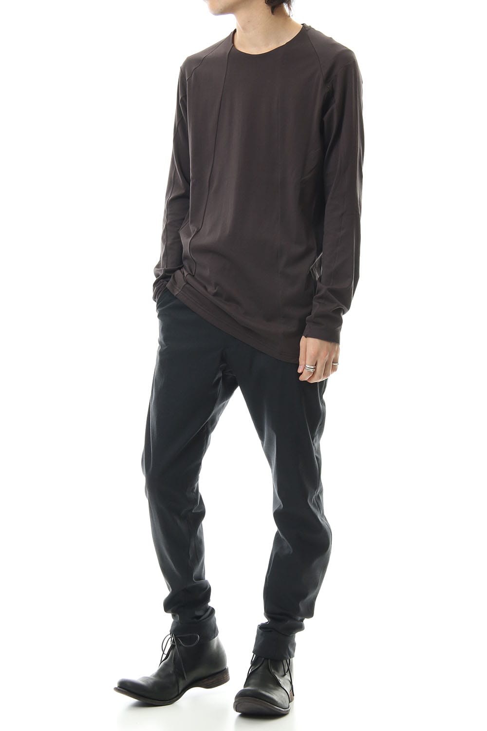 Long sleeve 80/2 cotton jersey