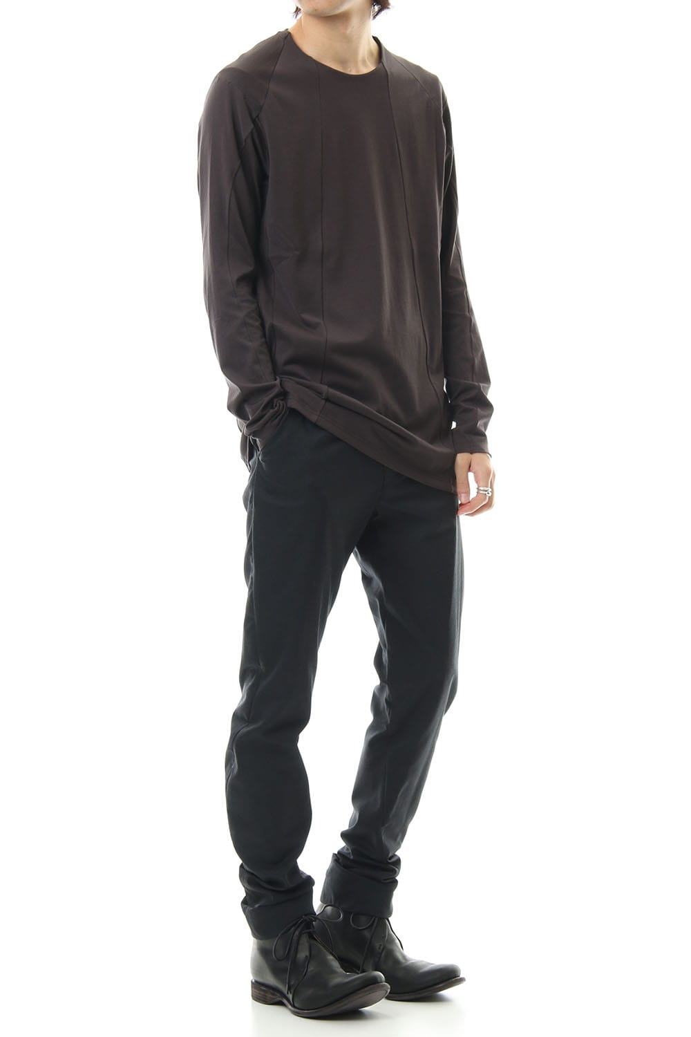 Long sleeve 80/2 cotton jersey