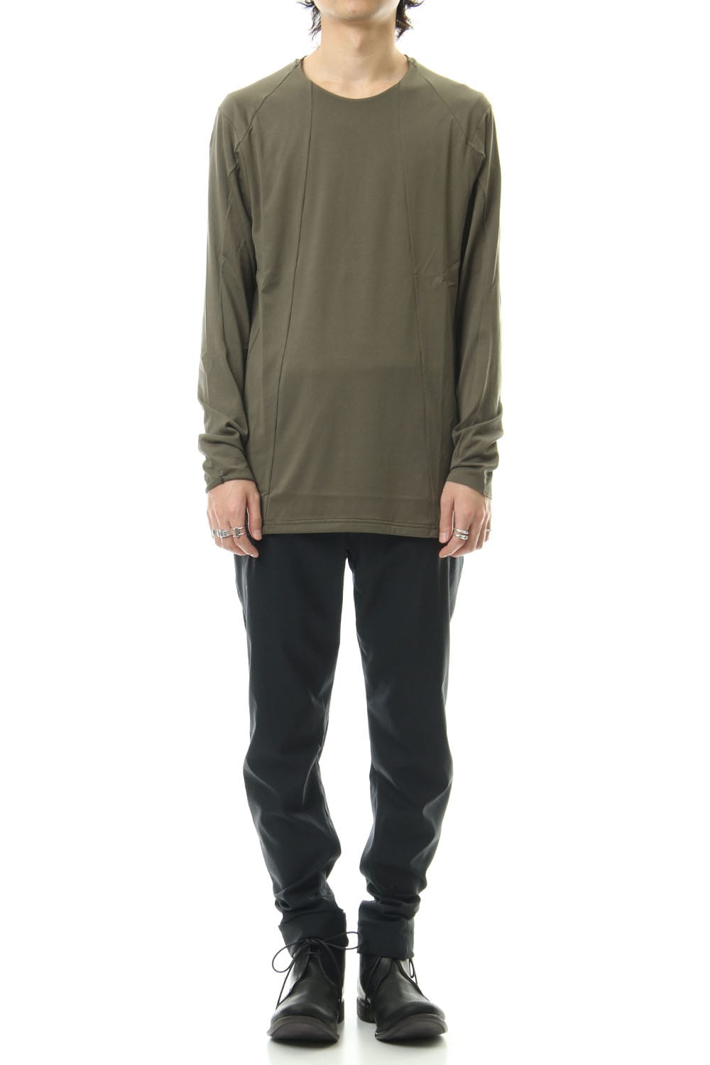 Long sleeve 80/2 cotton jersey