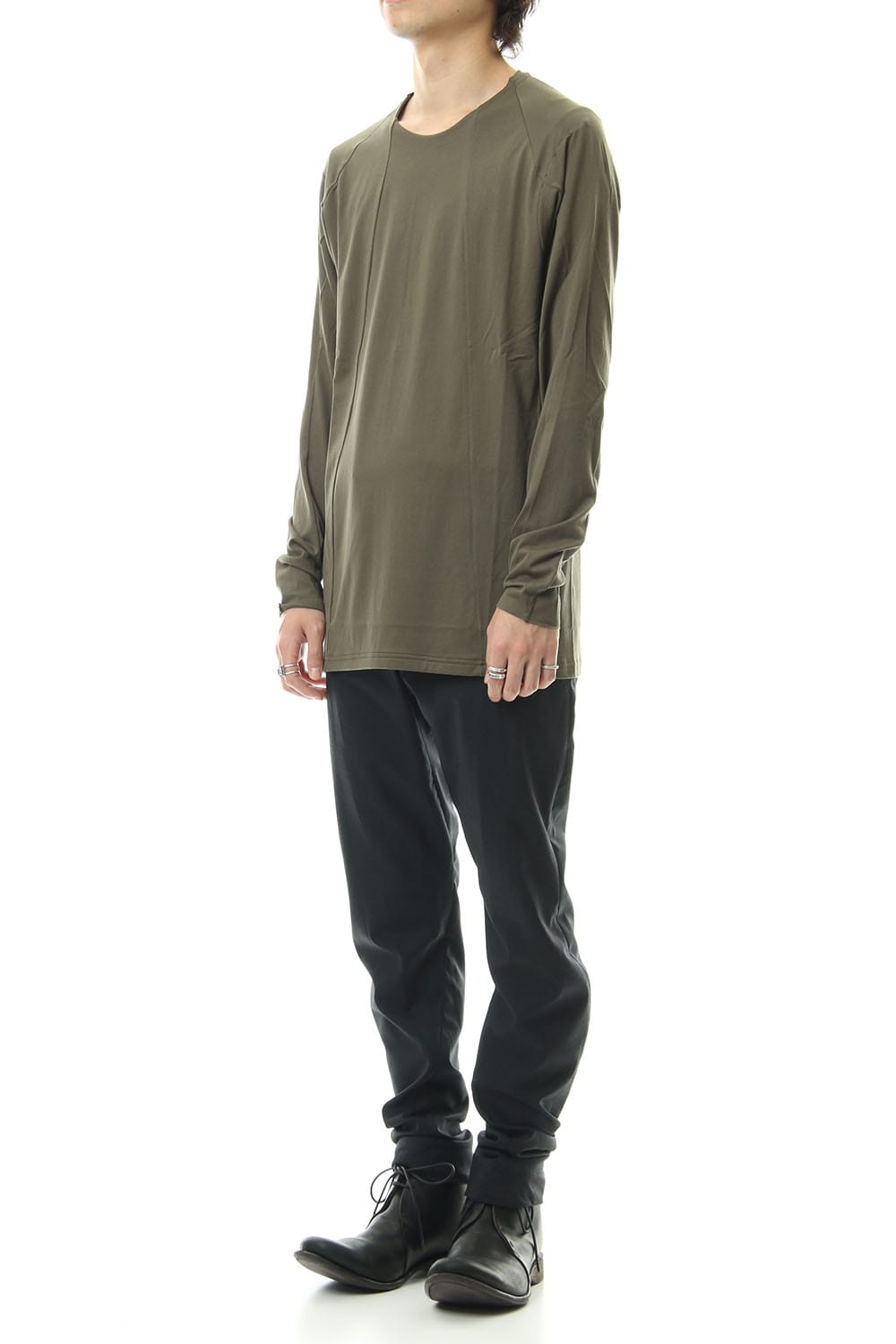 Long sleeve 80/2 cotton jersey