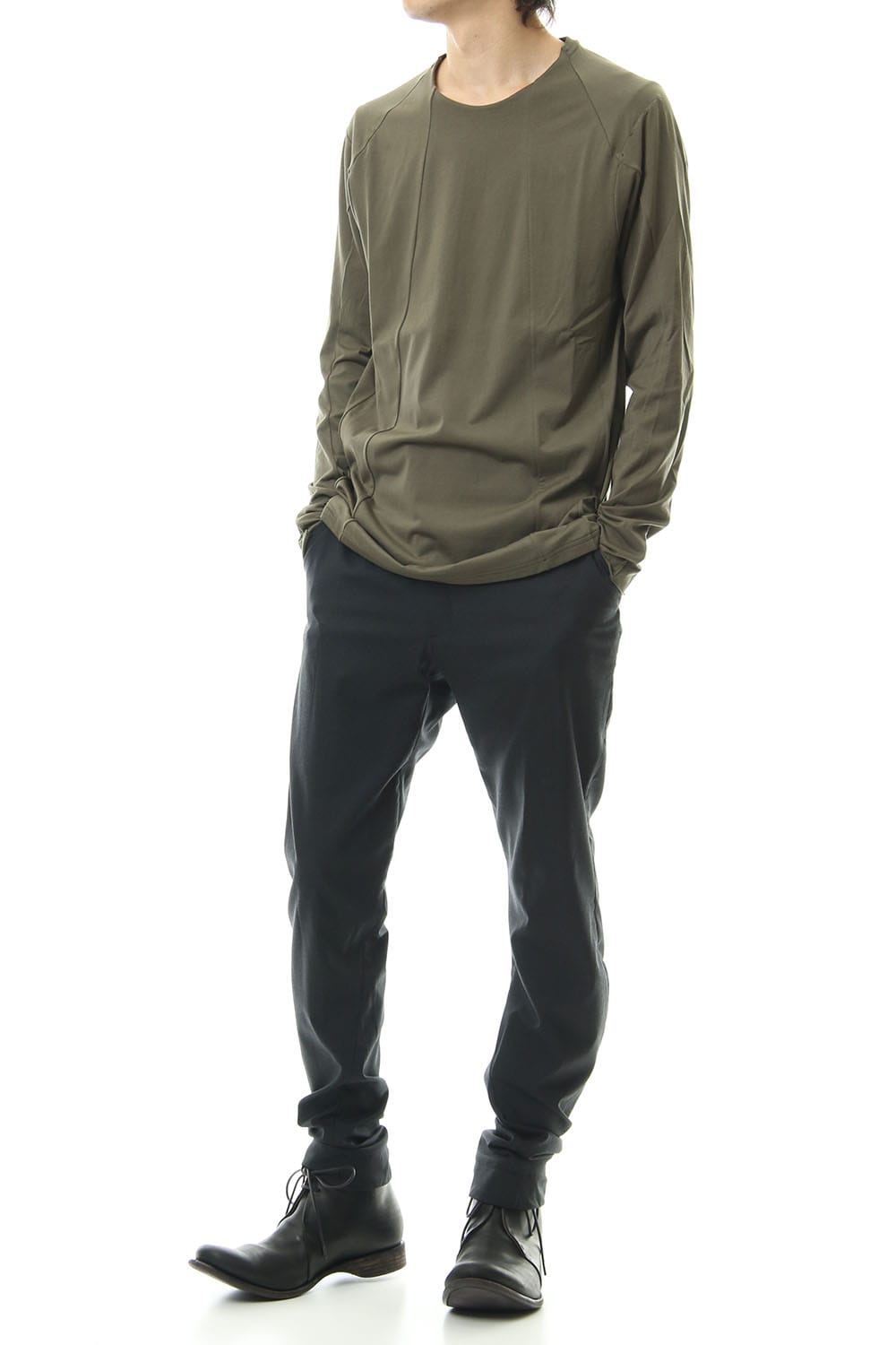 Long sleeve 80/2 cotton jersey