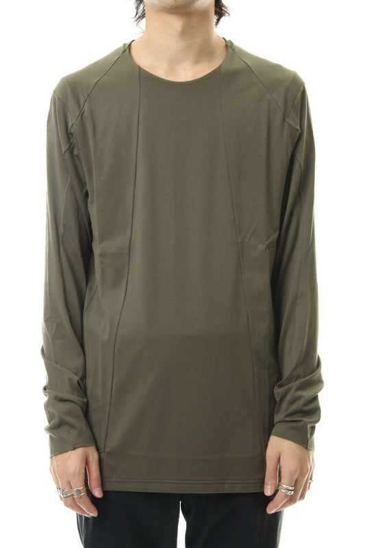 Long sleeve 80/2 cotton jersey