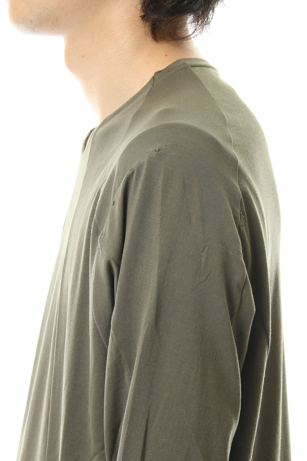 Long sleeve 80/2 cotton jersey