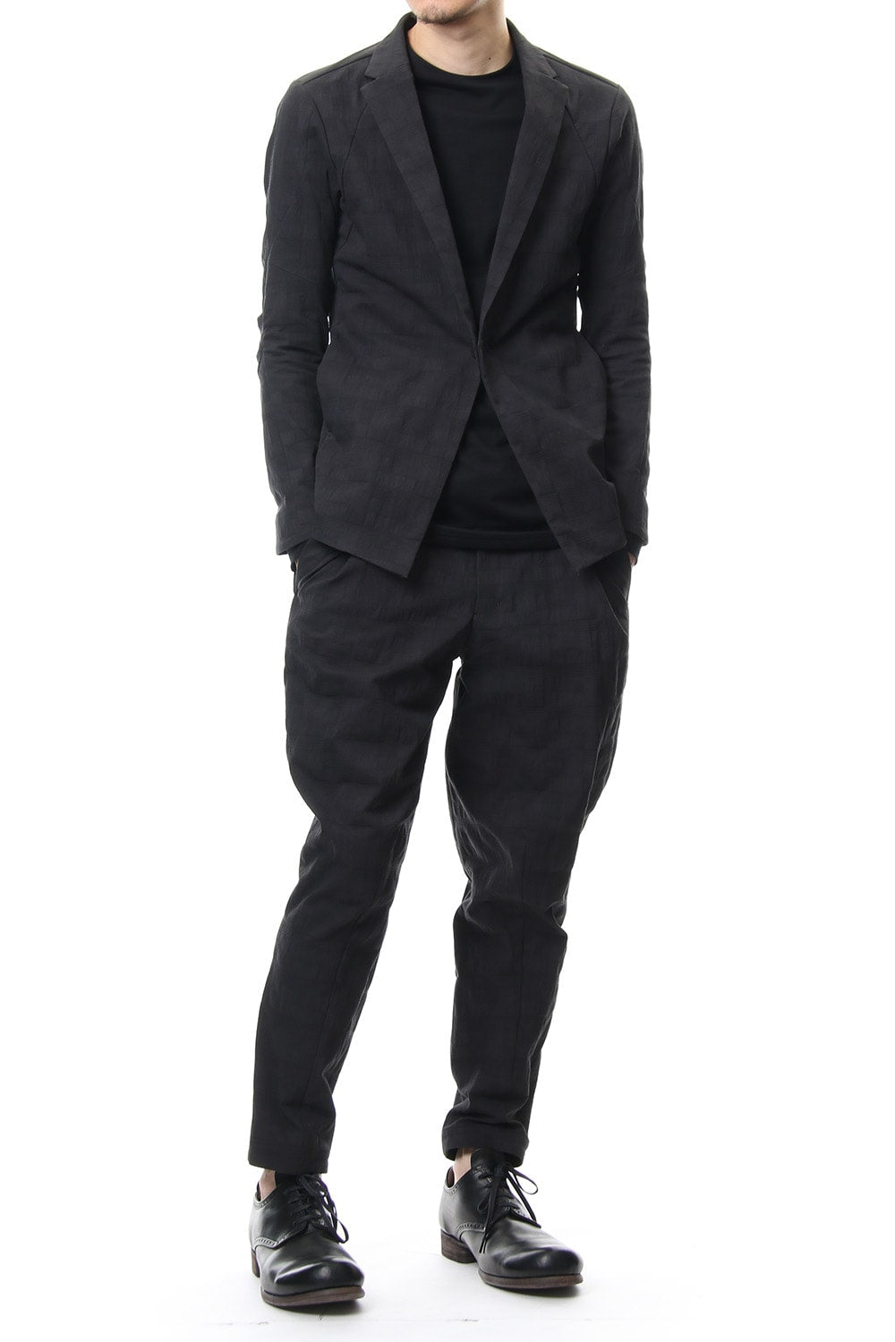 Long sleeve Indian cotton jersey ( SUVIN ) - Black