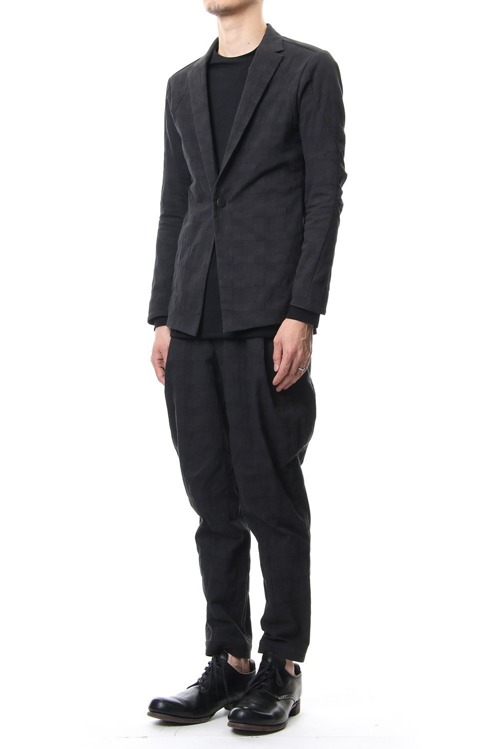 Long sleeve Indian cotton jersey ( SUVIN ) - Black