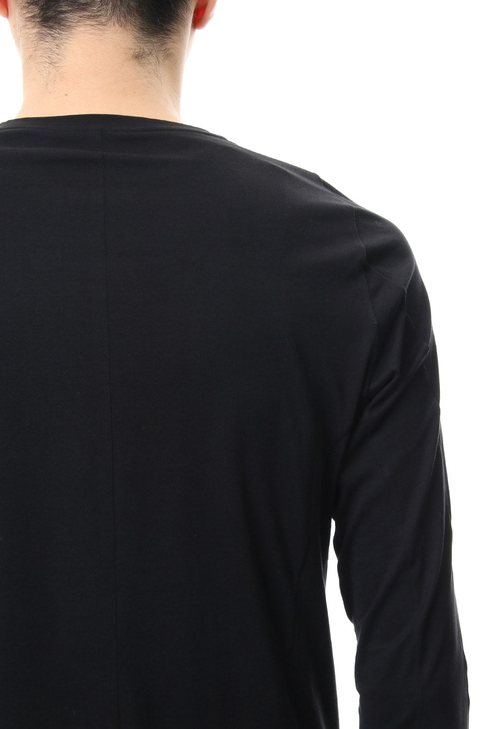 Long sleeve Indian cotton jersey ( SUVIN ) - Black