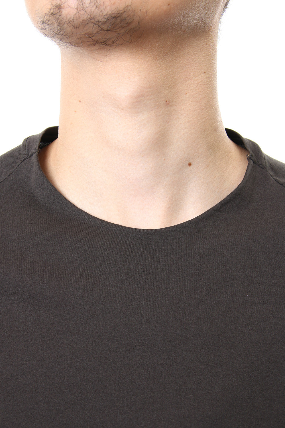 Long sleeve Indian cotton jersey ( SUVIN ) - Grape Gray