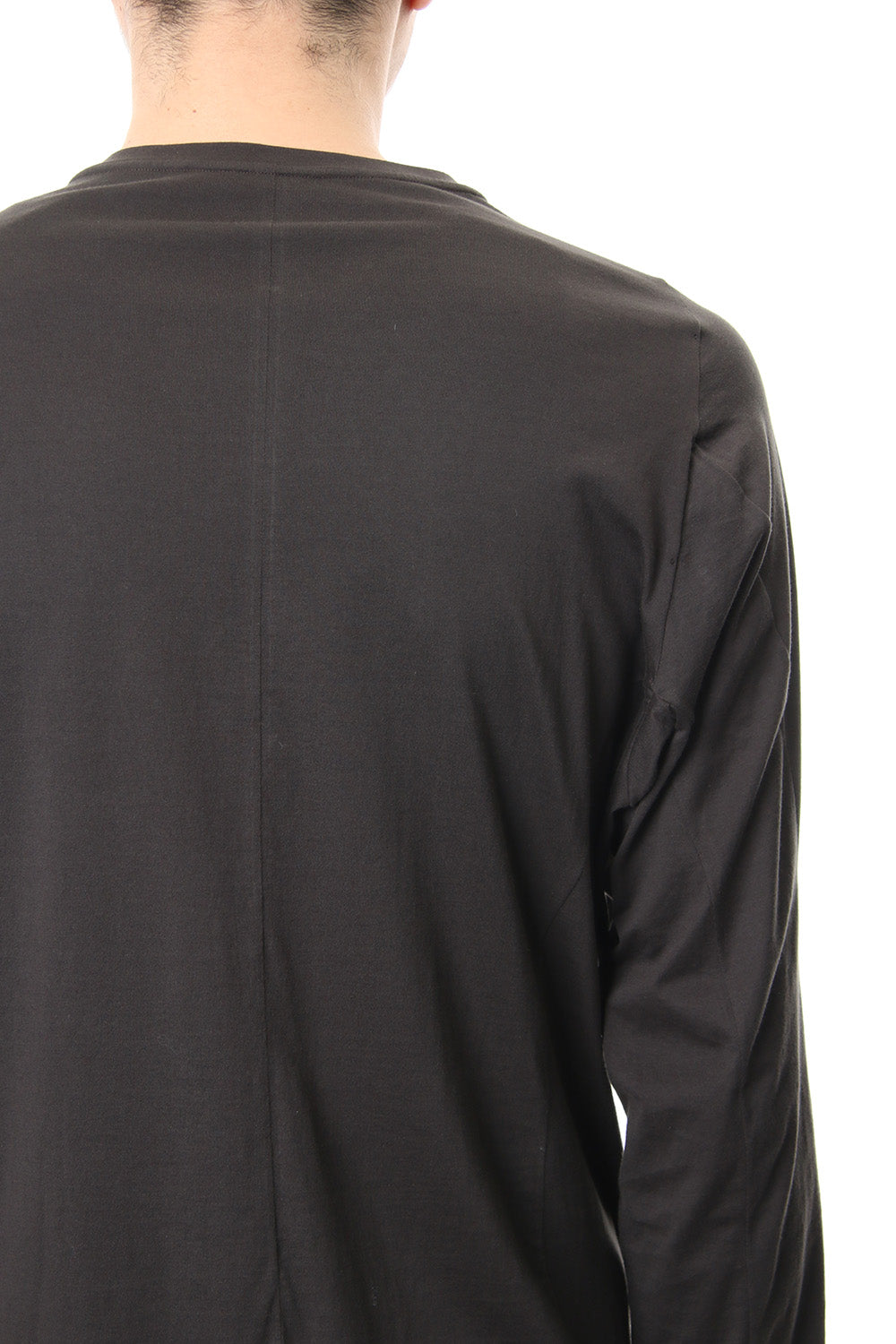 Long sleeve Indian cotton jersey ( SUVIN ) - Grape Gray