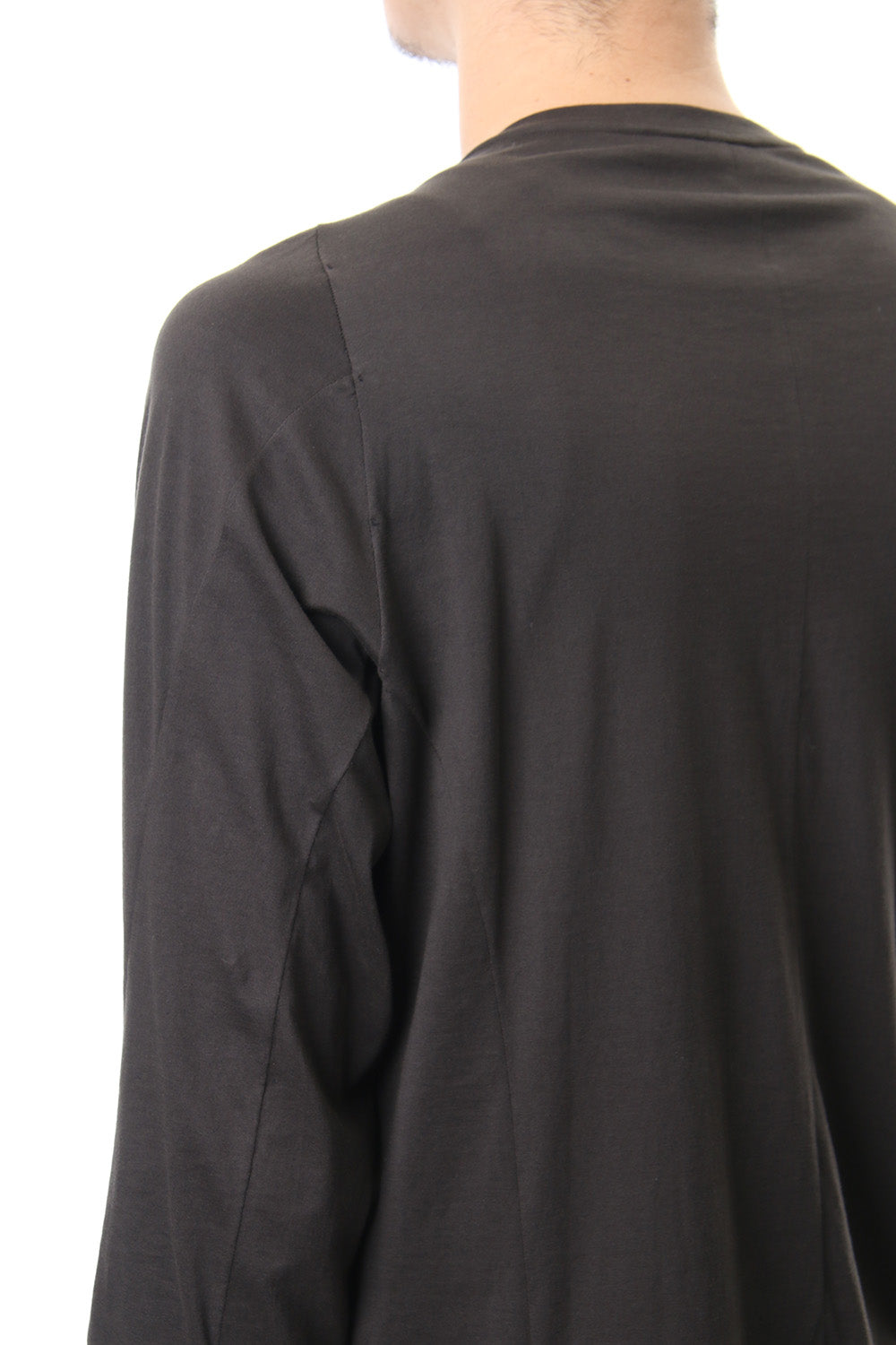 Long sleeve Indian cotton jersey ( SUVIN ) - Grape Gray