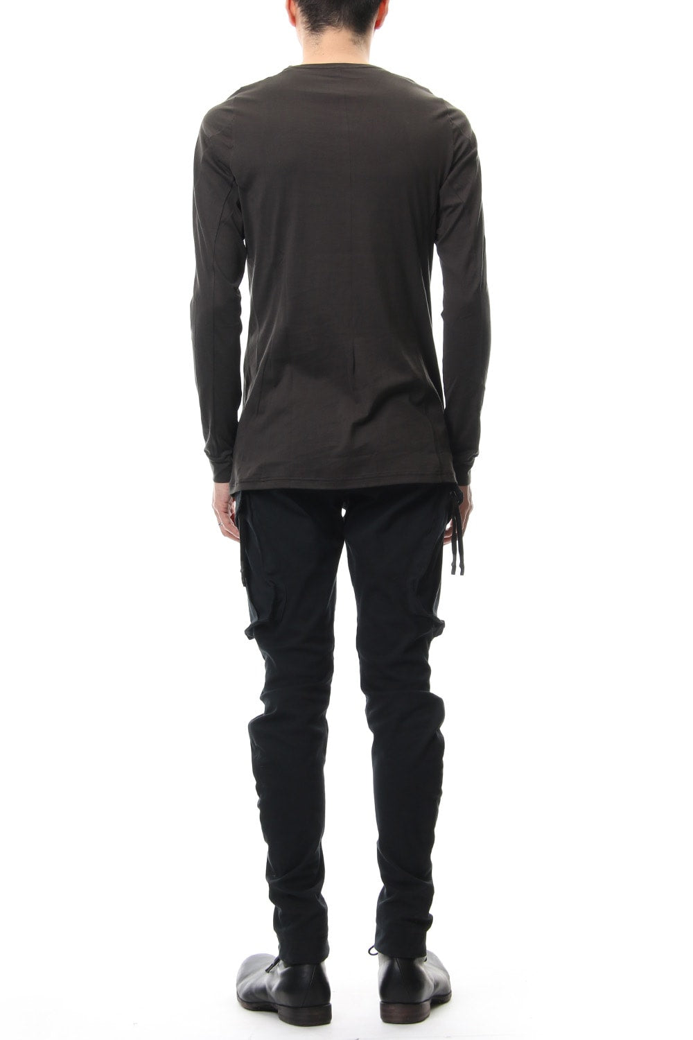 Long sleeve Indian cotton jersey ( SUVIN ) - Grape Gray