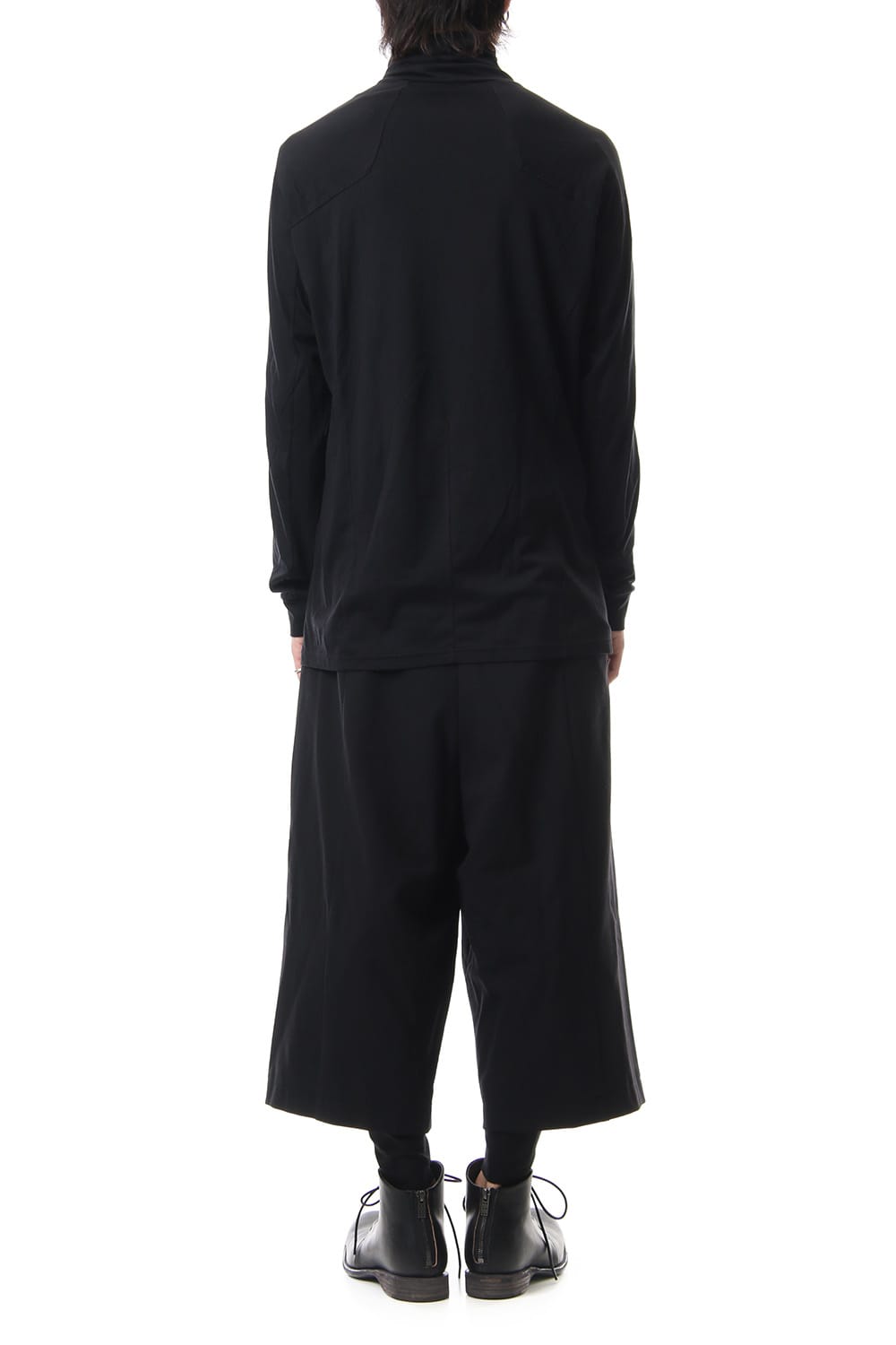 High neck long sleeve indian cotton jersey (SUVIN)