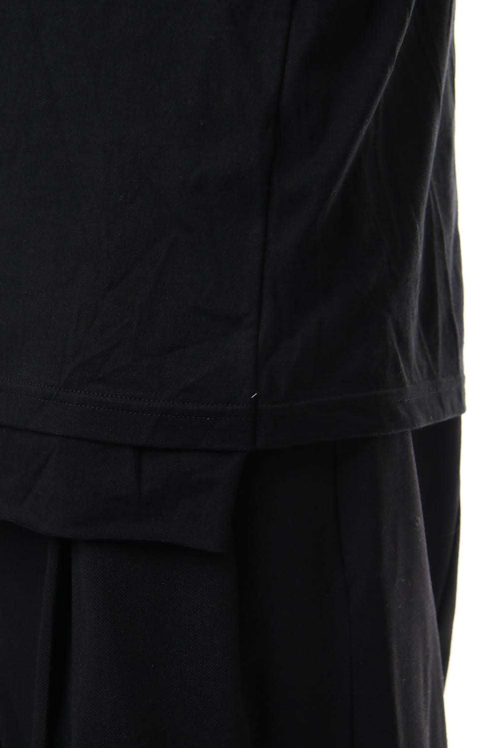 High neck long sleeve indian cotton jersey (SUVIN)