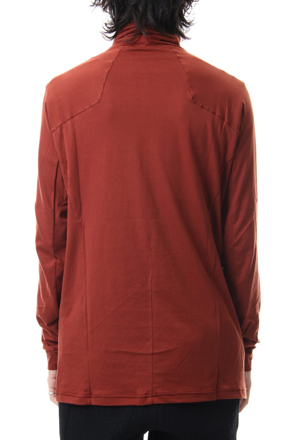 High neck long sleeve indian cotton jersey (SUVIN)