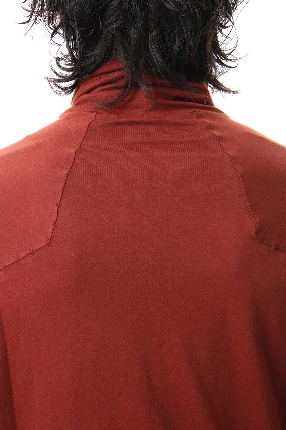 High neck long sleeve indian cotton jersey (SUVIN)