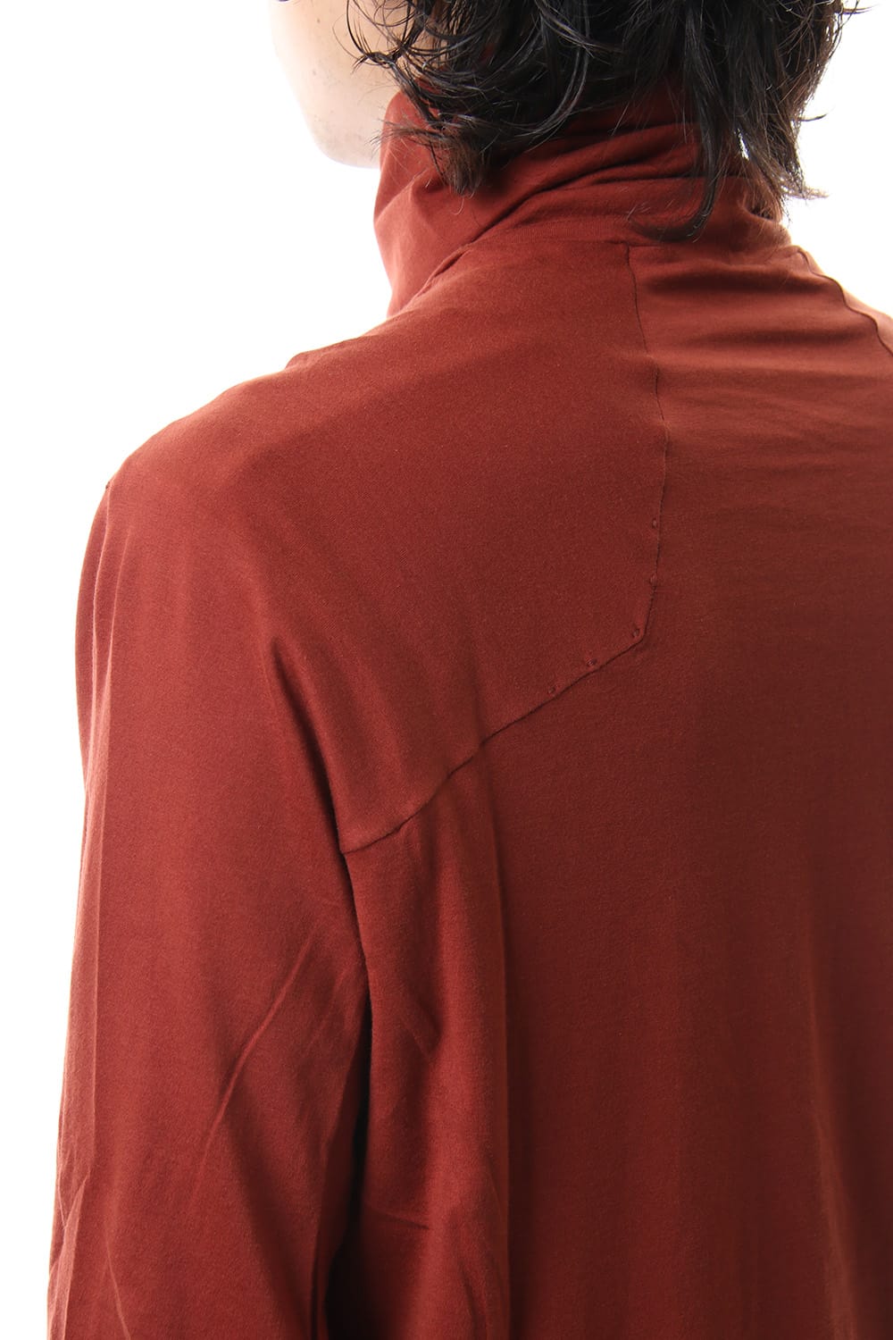 High neck long sleeve indian cotton jersey (SUVIN)