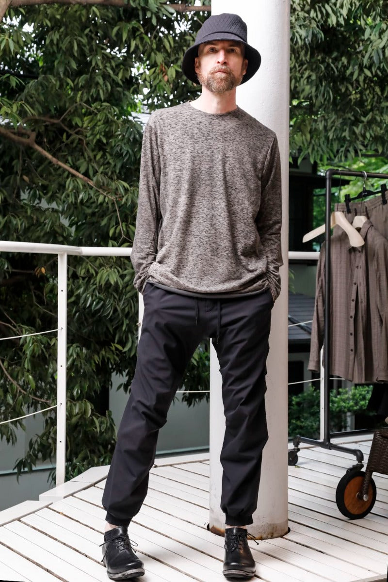 ロング スリーブ リネン ジャージー 