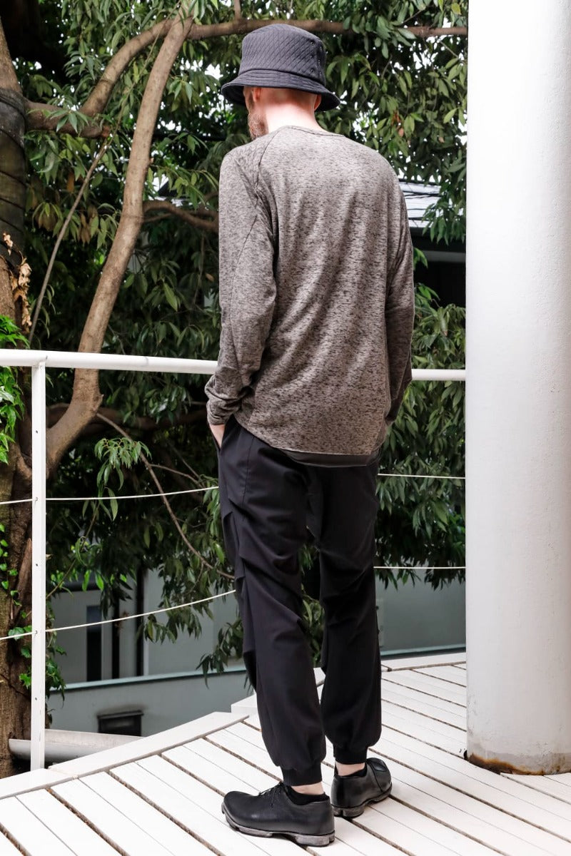 ロング スリーブ リネン ジャージー 