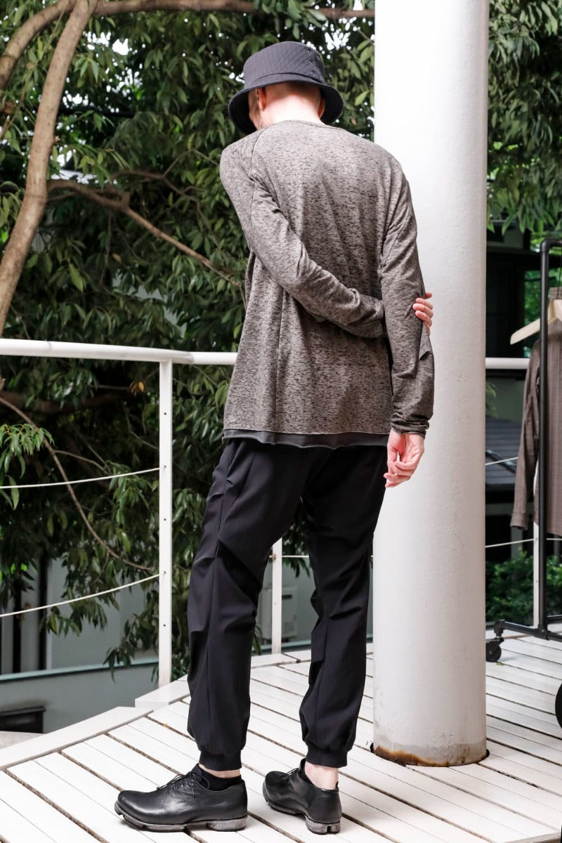 ロング スリーブ リネン ジャージー 