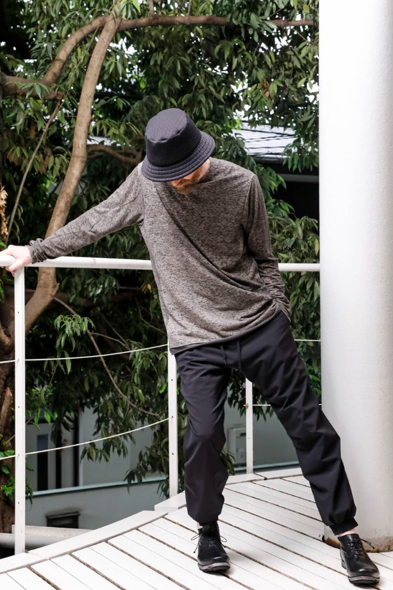 ロング スリーブ リネン ジャージー 