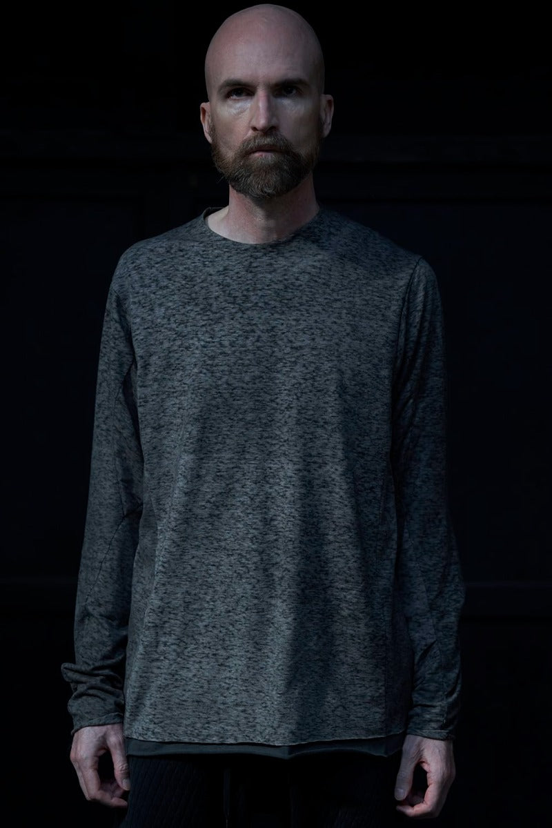 ロング スリーブ リネン ジャージー 