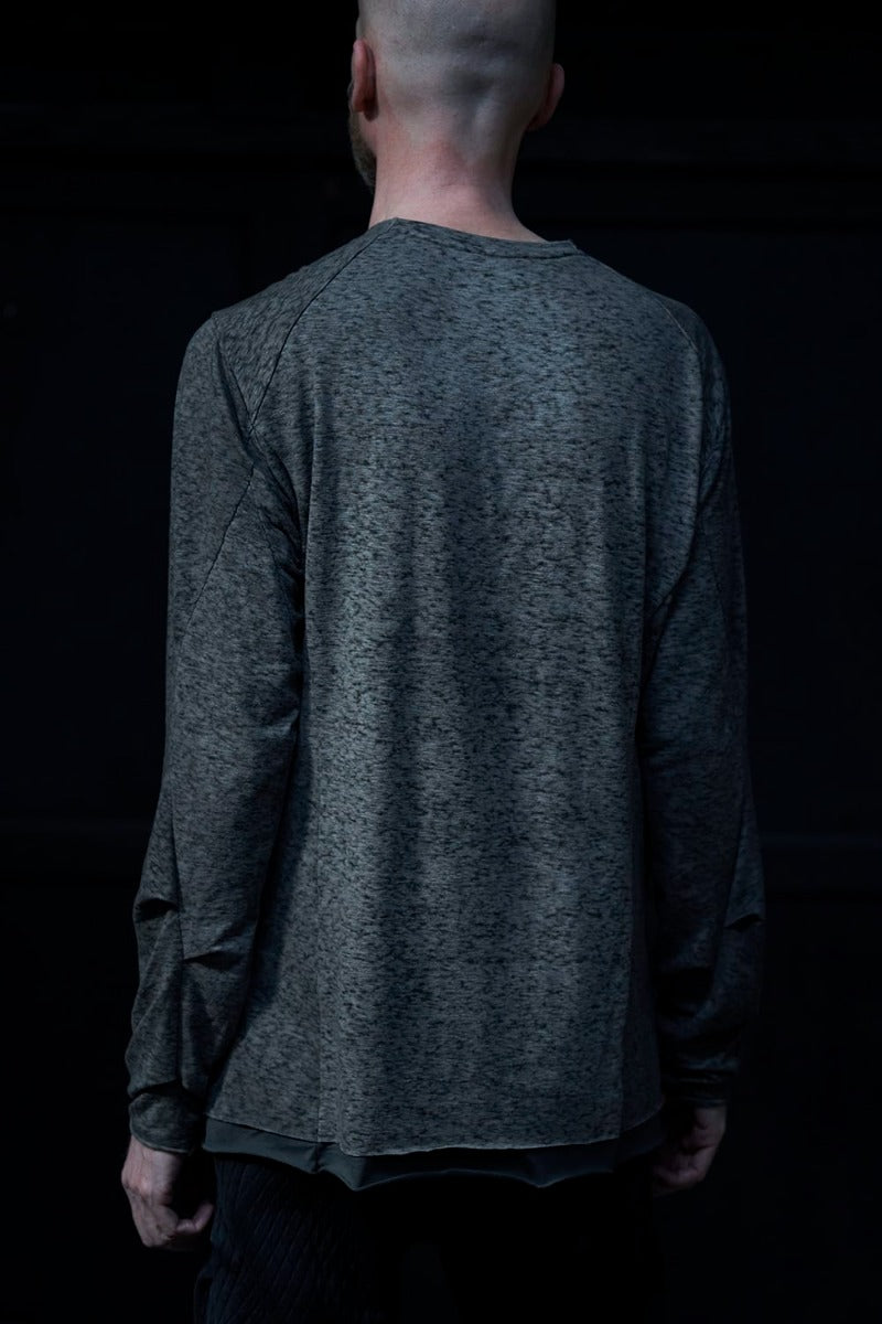 ロング スリーブ リネン ジャージー 