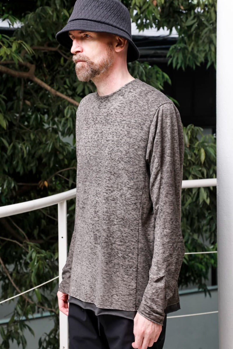 ロング スリーブ リネン ジャージー 