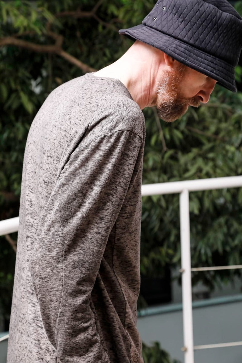 ロング スリーブ リネン ジャージー 