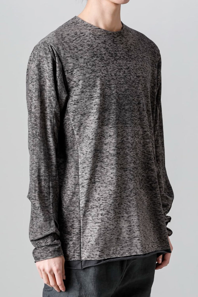 ロング スリーブ リネン ジャージー 