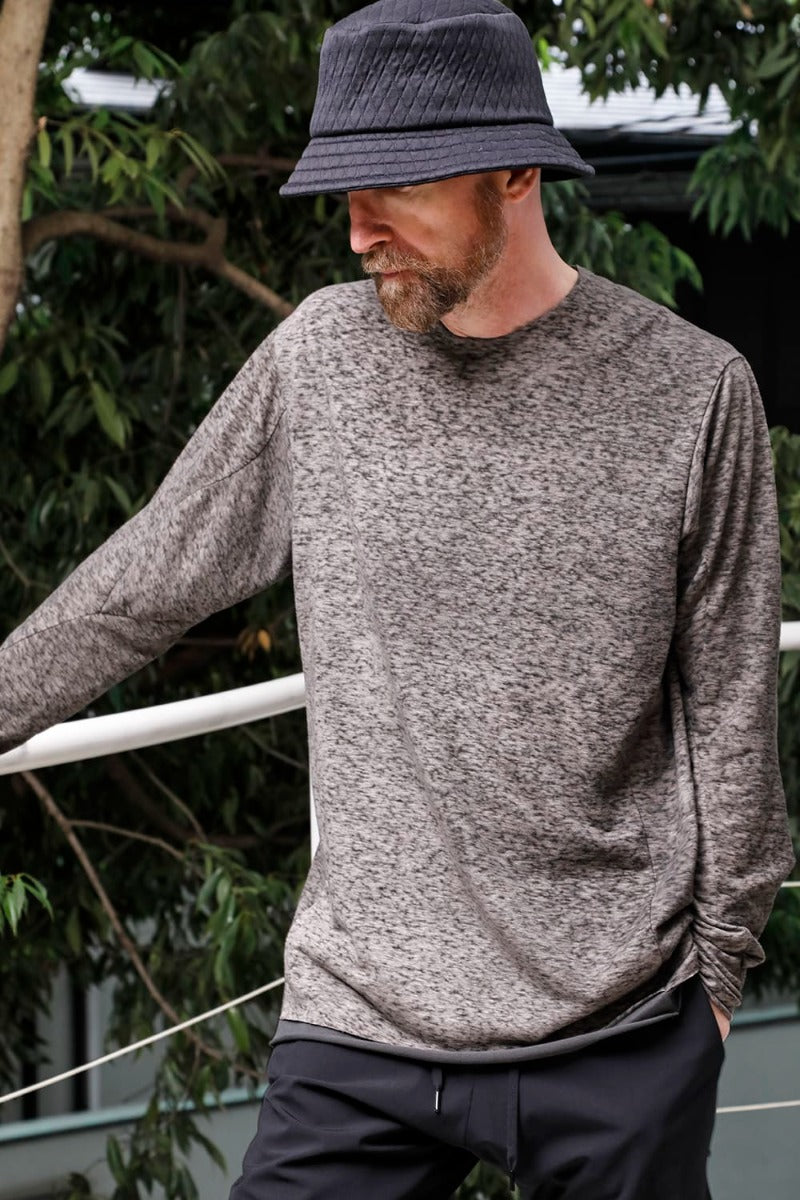 ロング スリーブ リネン ジャージー 