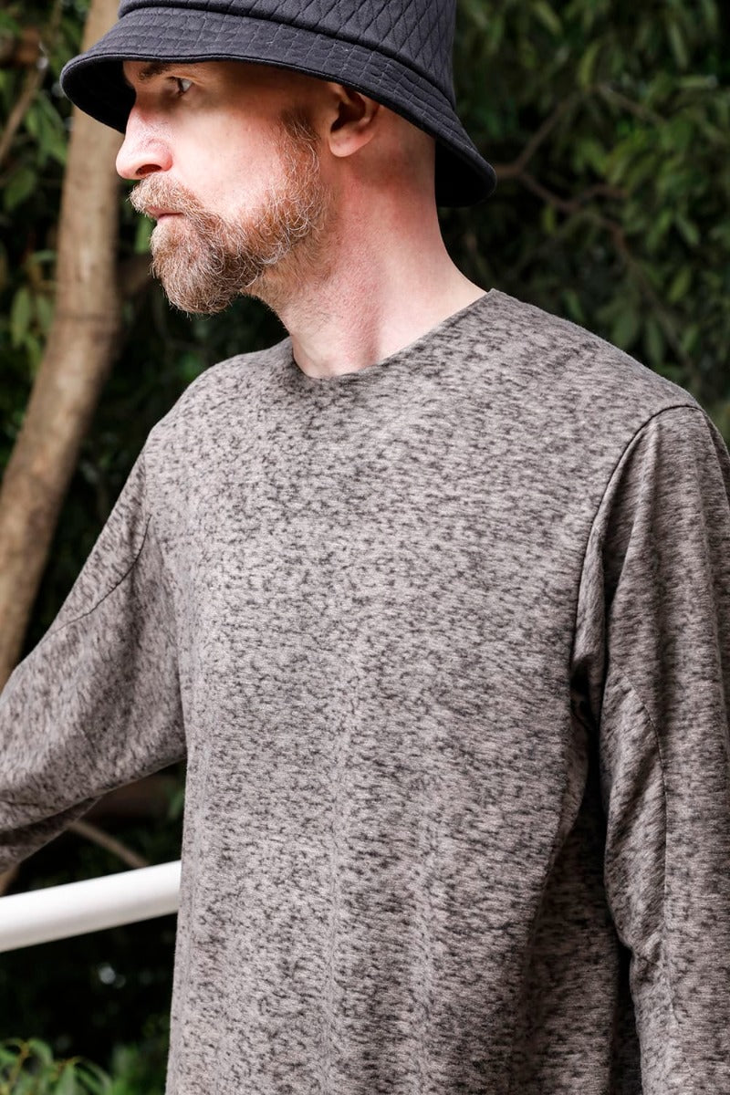 ロング スリーブ リネン ジャージー 