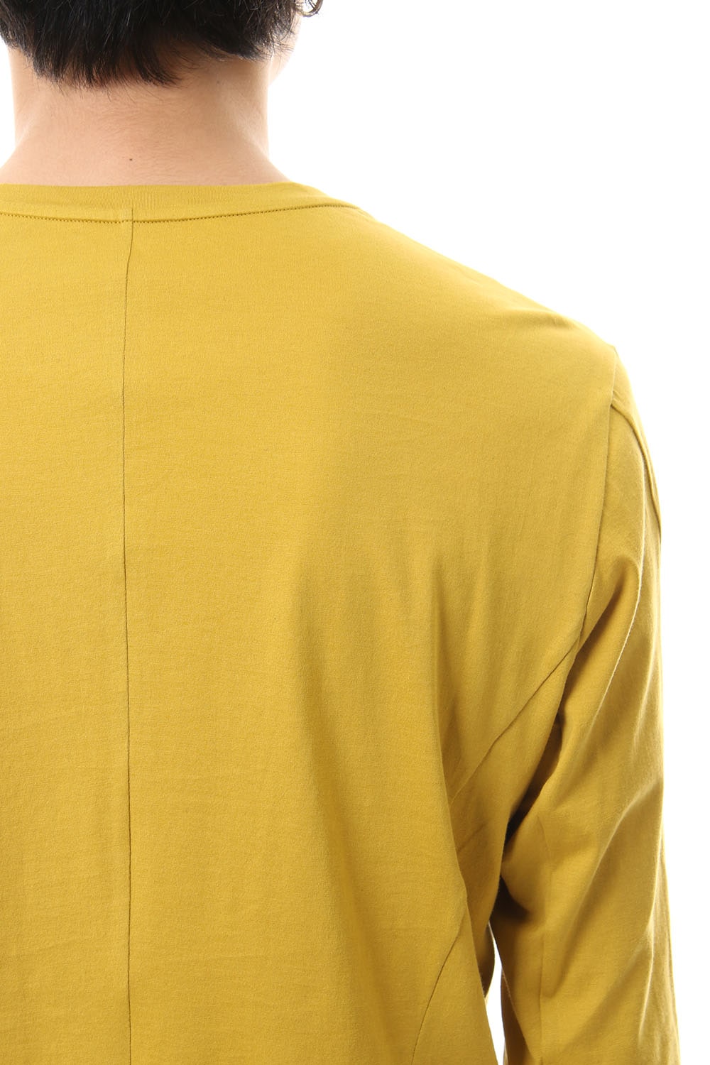 Long Sleeve egyptian cotton jersey (SUVIN) - Dirty Yellow