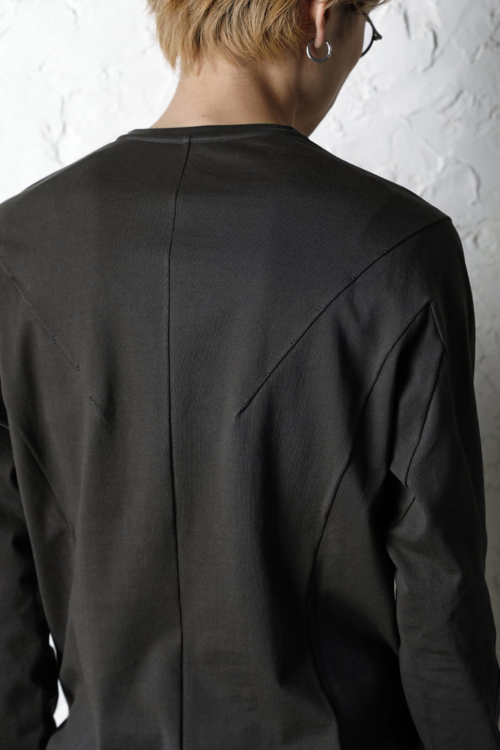 Long sleeve medium weight soft jersey Mud Khaki